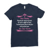 Dear Daddy, Thanks for Being my Dad Baby Boy Letter to Father Ladies Fitted T-Shirt