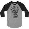 joker tattoo haha 3/4 Sleeve Shirt