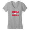 dabula or dracula Women's V-Neck T-Shirt