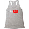 you suck Racerback Tank