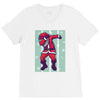 santa claus dabbing V-Neck Tee