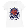 hawkins games Ladies Fitted T-Shirt