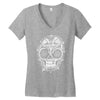 dead head Women's V-Neck T-Shirt