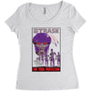 trask industrie Women's Triblend Scoop T-shirt