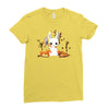 pumpkin slaughter Ladies Fitted T-Shirt
