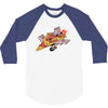 pizza jet 3/4 Sleeve Shirt
