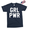 girl power white logo Exclusive T-shirt