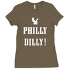 philly dilly Ladies Fitted T-Shirt