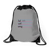 practice your texting Drawstring Bags