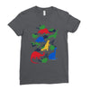 dinosaurs Ladies Fitted T-Shirt