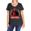 Deadpool Ladies Curvy T-Shirt