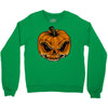 skull pumpkin Crewneck Sweatshirt
