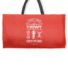 I Don't Need Therapy Just to Do Crocheting Weekender Totes