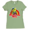 rainbow bite Ladies Fitted T-Shirt