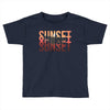 Sunset Toddler T-shirt