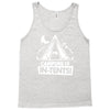 white ink camping is in tents funny Tank Top