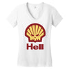 hell Women's V-Neck T-Shirt
