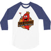 the sausage king of chicago 3/4 Sleeve Shirt
