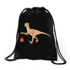 T-Rex Basketball Drawstring Bags