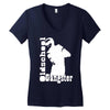 old school gangster urkel Women's V-Neck T-Shirt
