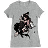 sexy witch Ladies Fitted T-Shirt