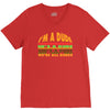 i'm a dude V-Neck Tee