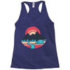 camp river Racerback Tank
