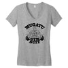mugatu gym suit Women's V-Neck T-Shirt