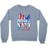 navy dad Crewneck Sweatshirt