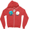 oil spill Zipper Hoodie