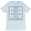 50 % unicorn T-Shirt