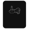 funny rude fingers ideal birthday gift or present Mousepad