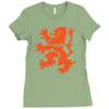 dutch lion rampant Ladies Fitted T-Shirt