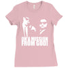 the blues brothers inspired on a mission from god funny Ladies Fitted T-Shirt