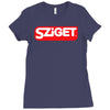 sziget europe festival music Ladies Fitted T-Shirt