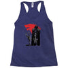 the king and the white wol Racerback Tank