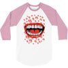 crazy laughter 3/4 Sleeve Shirt