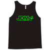 black funny glow in dark glowing Tank Top