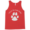paw pun for pet lovers Tank Top
