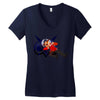funny gaming Women's V-Neck T-Shirt