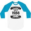 Premium Vintage  1988 3/4 Sleeve Shirt