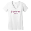 summer loading Women's V-Neck T-Shirt