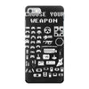choose your weapon gamers iPhone 7 Case