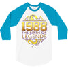 legends are born in 1988 hoodie 5 3/4 Sleeve Shirt