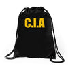 cia  funny  fashion fbi feds joke fancy dress Drawstring Bags