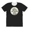 I Love You To The Moon And Back All Over Women's T-shirt