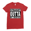 straight outta my twenties Ladies Fitted T-Shirt