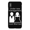 under new management   just married iPhoneX