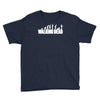 the walking dead horror zombie Youth Tee