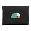 fibonacci golden ratio colorful Accessory Pouches